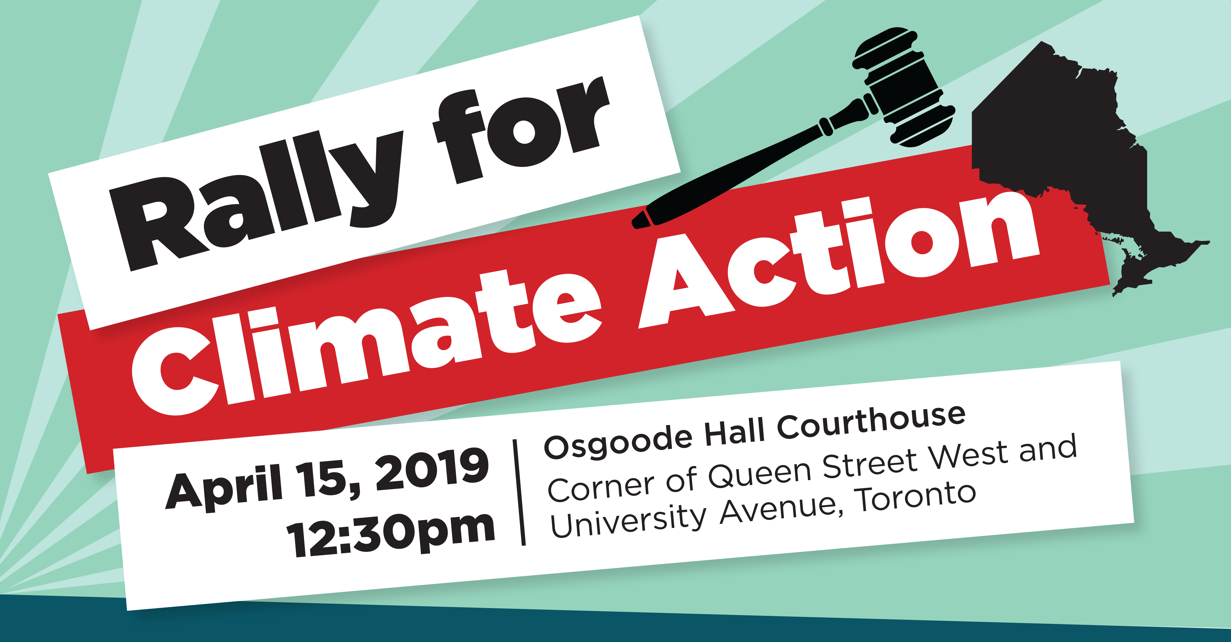 Raise Your Voice For Climate Action In Ontario On April 15