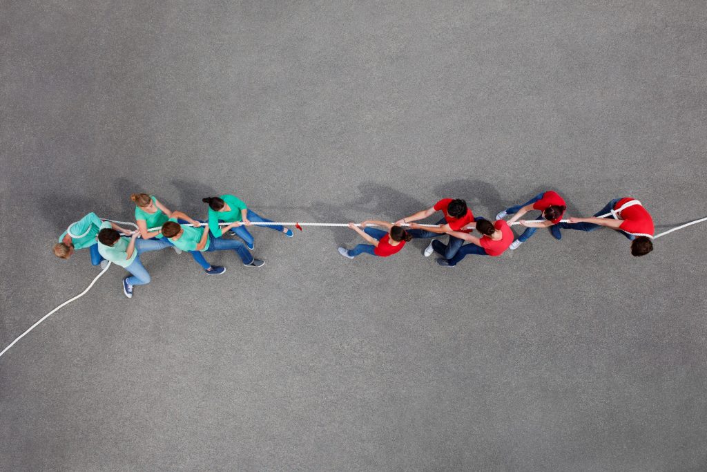tug of war