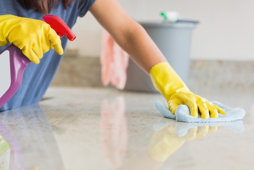 cleaning disinfecting home from COVID-19