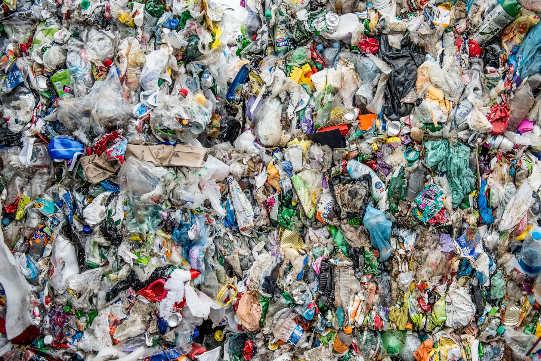 Plastic Garbages have to be collected and prepered for recycling.