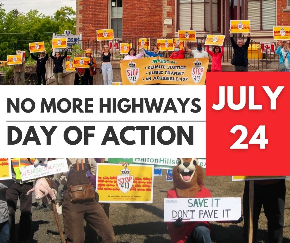 Facebook DAY OF ACTION STOP HIGHWAY 413 Facebook DAY OF ACTION STOP HIGHWAY 413