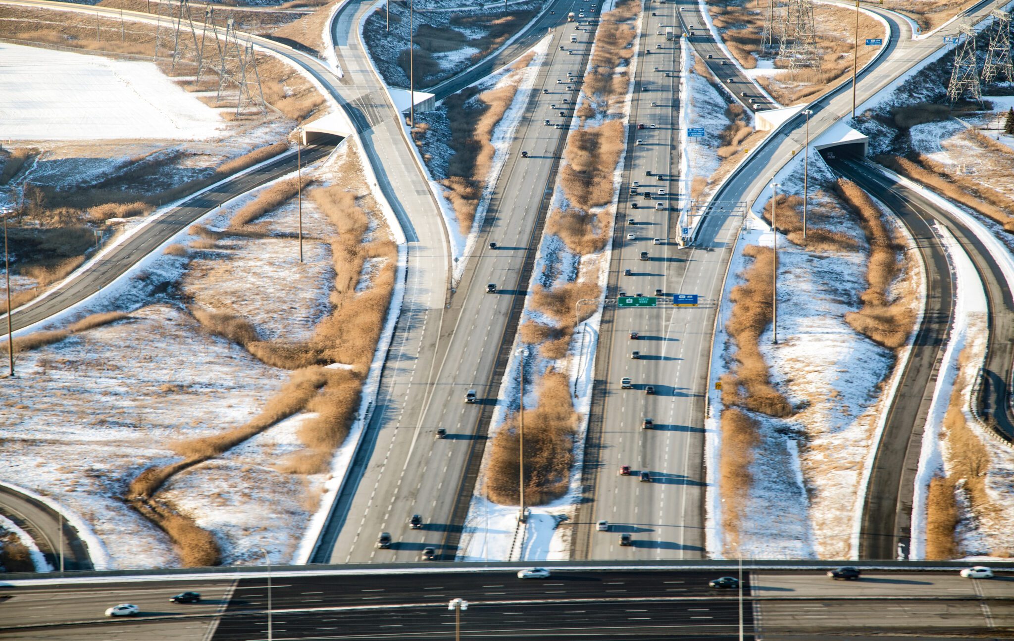 Hwy 401 near Brampton